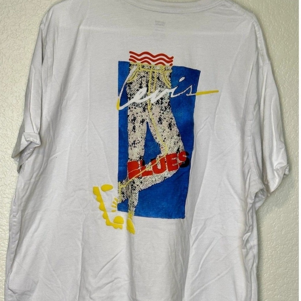 Levi's "Blues" T Shirt‎ sz XL